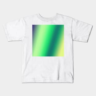 red blue green abstract texture pattern Kids T-Shirt